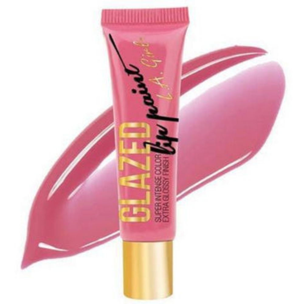 5 x LA Girl Glazed Lip Paint Blushing GLG783